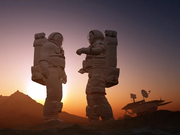 Astronotlar — Stok fotoğraf