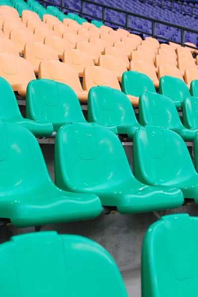 Chairs in stadium — Stock Photo, Image
