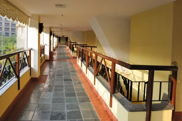 Hotel hallway — Stock Photo, Image