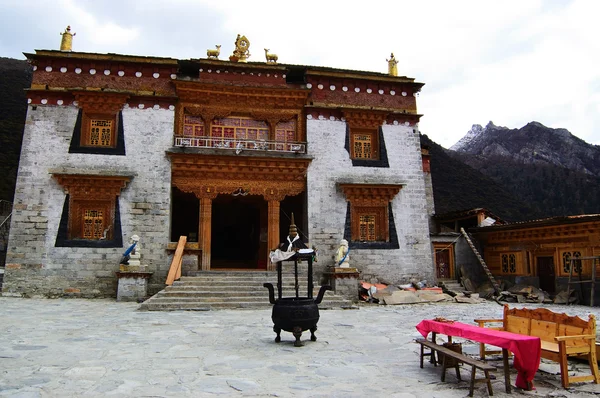Θιβετιανής Βουδιστικής ναός — Φωτογραφία Αρχείου
