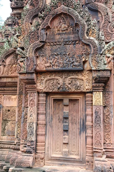 Камбоджа - Ангкор - Banteay Srei — стокове фото