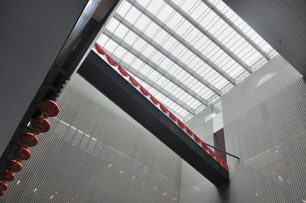 Interior de arquitectura moderna china — Foto de Stock