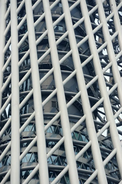 Nahaufnahme moderner Architektur — Stockfoto