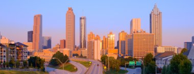 Downtown Atlanta Cityscape clipart