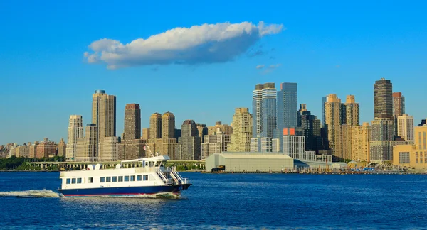 River Ferry in New York — Stock Photo, Image