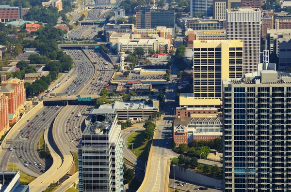 Atlanta havadan görünümü — Stok fotoğraf