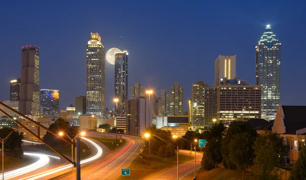 Atlanta panoramę — Zdjęcie stockowe