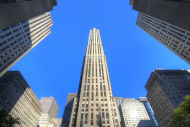 GE Building at Rockefeller Center clipart