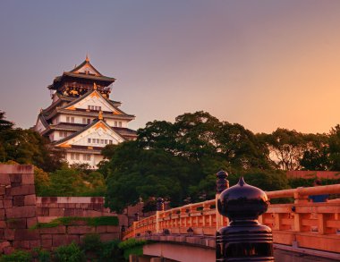 Osaka Castle clipart