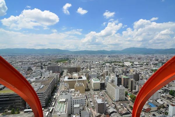 Kioto panoramę — Zdjęcie stockowe