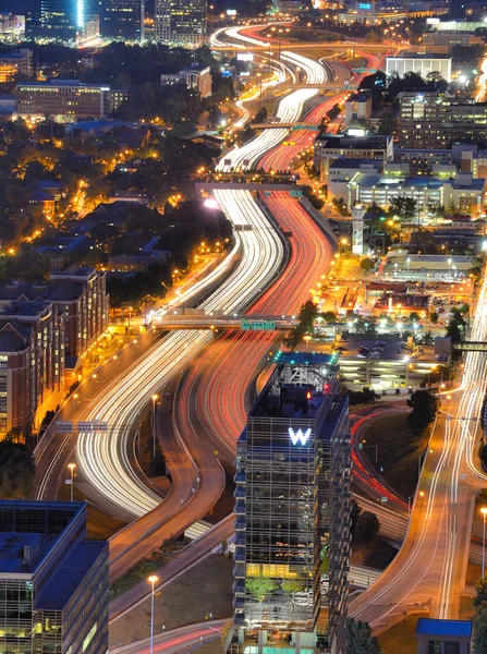 Interstate 85 v Atlantě — Stock fotografie