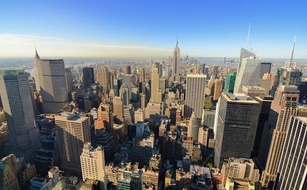 Vista aérea de Manhattan — Foto de Stock