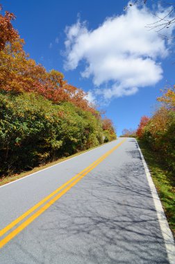 Blue ridge dağ yolu