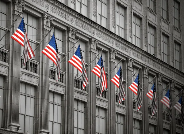 Banderas americanas —  Fotos de Stock