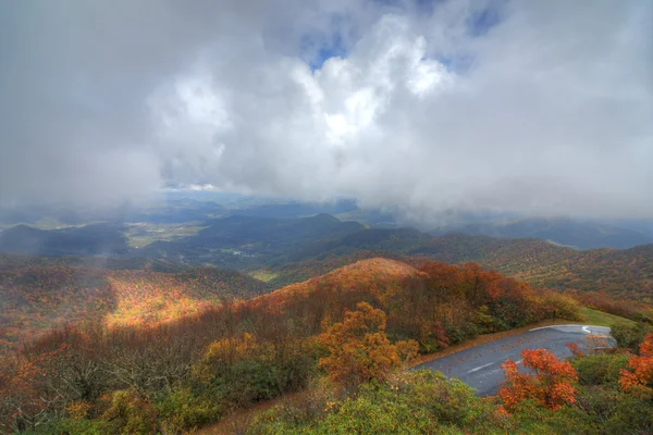 Blue Ridge Mountains — Zdjęcie stockowe