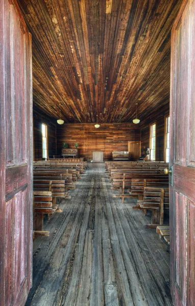 Antiguo interior de la capilla —  Fotos de Stock