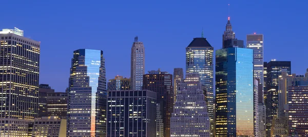 Skyline di Lower Manhattan — Foto Stock