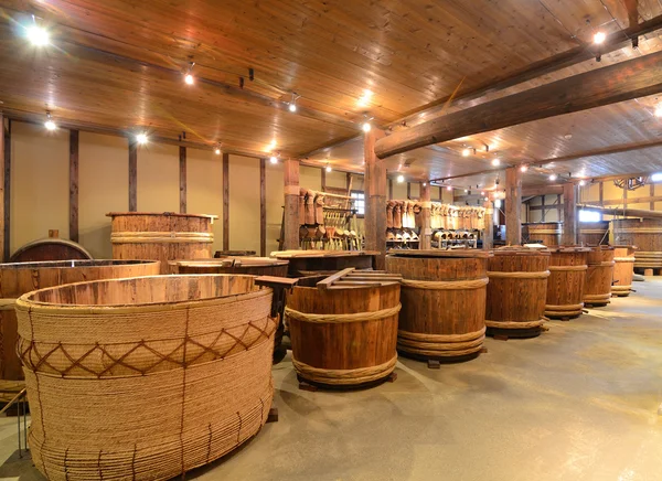Пивоварня Сакэ — стоковое фото