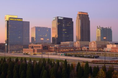 Midtown Atlanta Skyline clipart