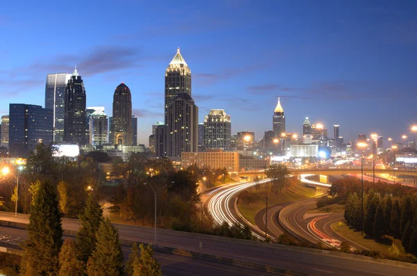 Atlanta georgia utca-és városrészlet — Stock Fotó