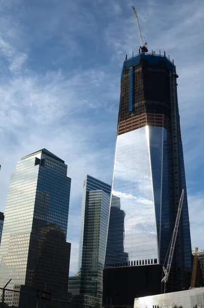Costruzione del World Trade Center — Foto Stock