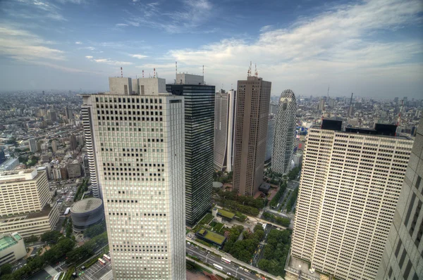 Shinjukus skyline — Stockfoto