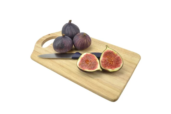 Obr ovoce na dřevěné desce — Stock fotografie
