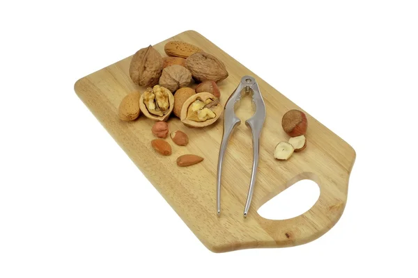 Selection of nuts — Stock Photo, Image