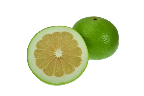 Зеленый грейпфрут — стоковое фото