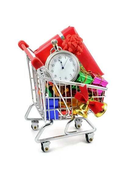 Last minute Shopping natalizio — Foto Stock