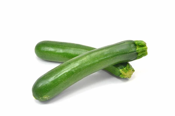 Två hela zucchini — Stockfoto