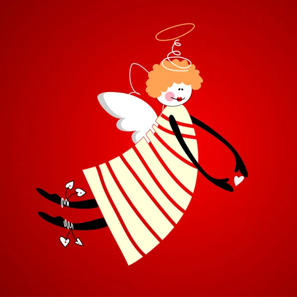Ange de l'amour — Image vectorielle