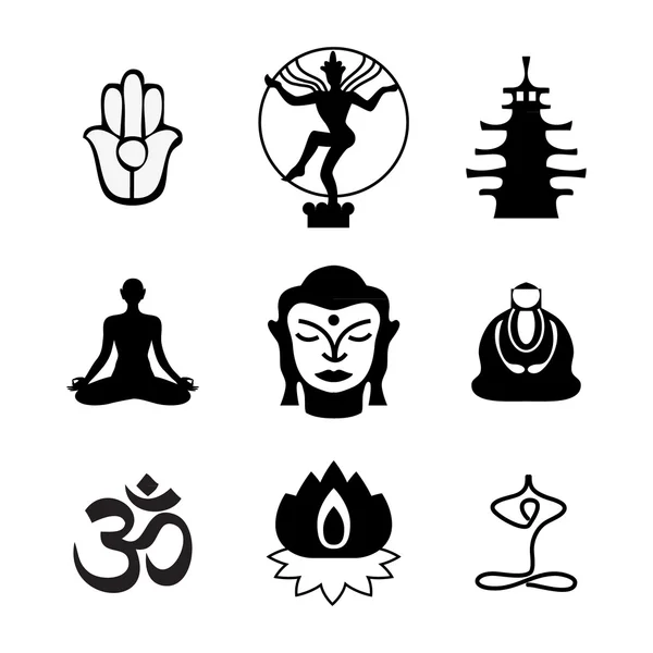 Значок Будди — стоковий вектор