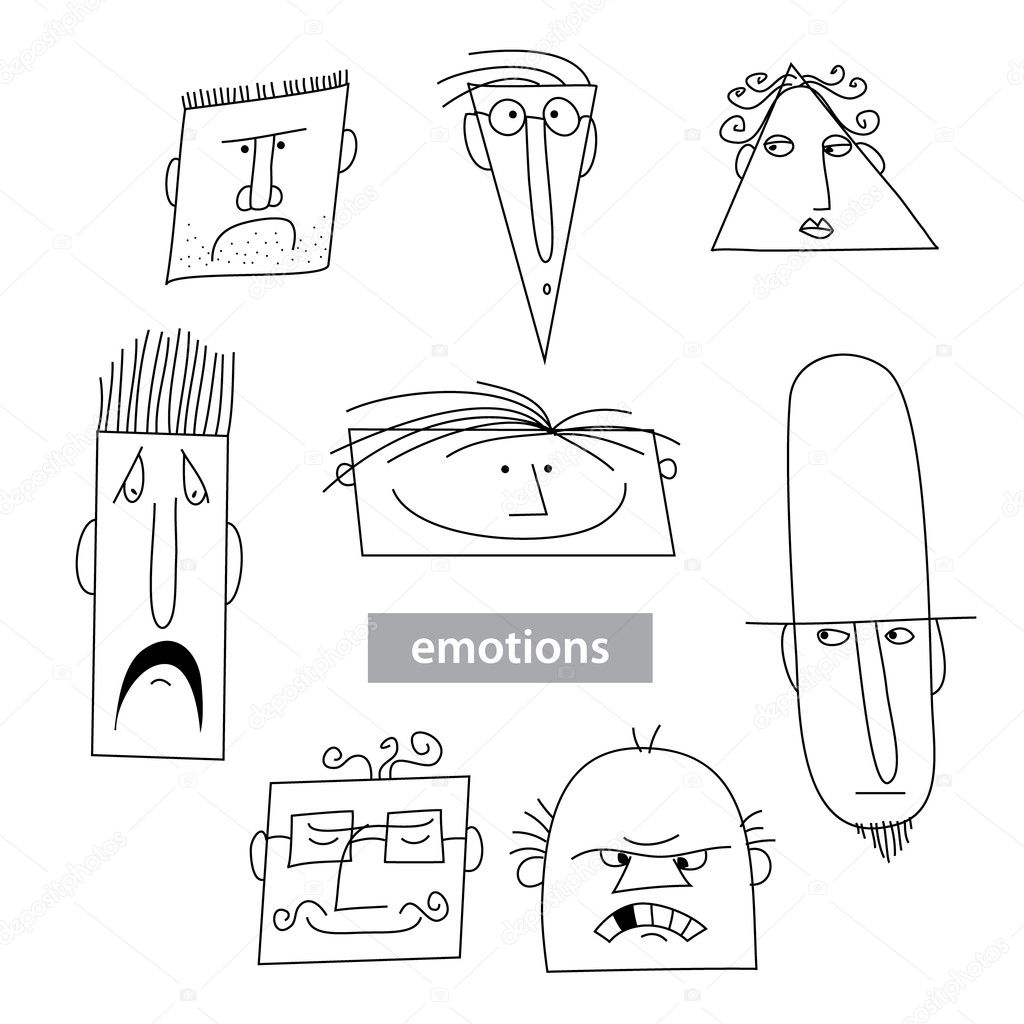 Emotion-vector-set
