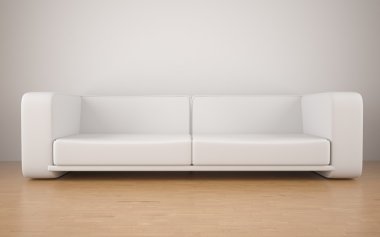 Contemporary sofa clipart