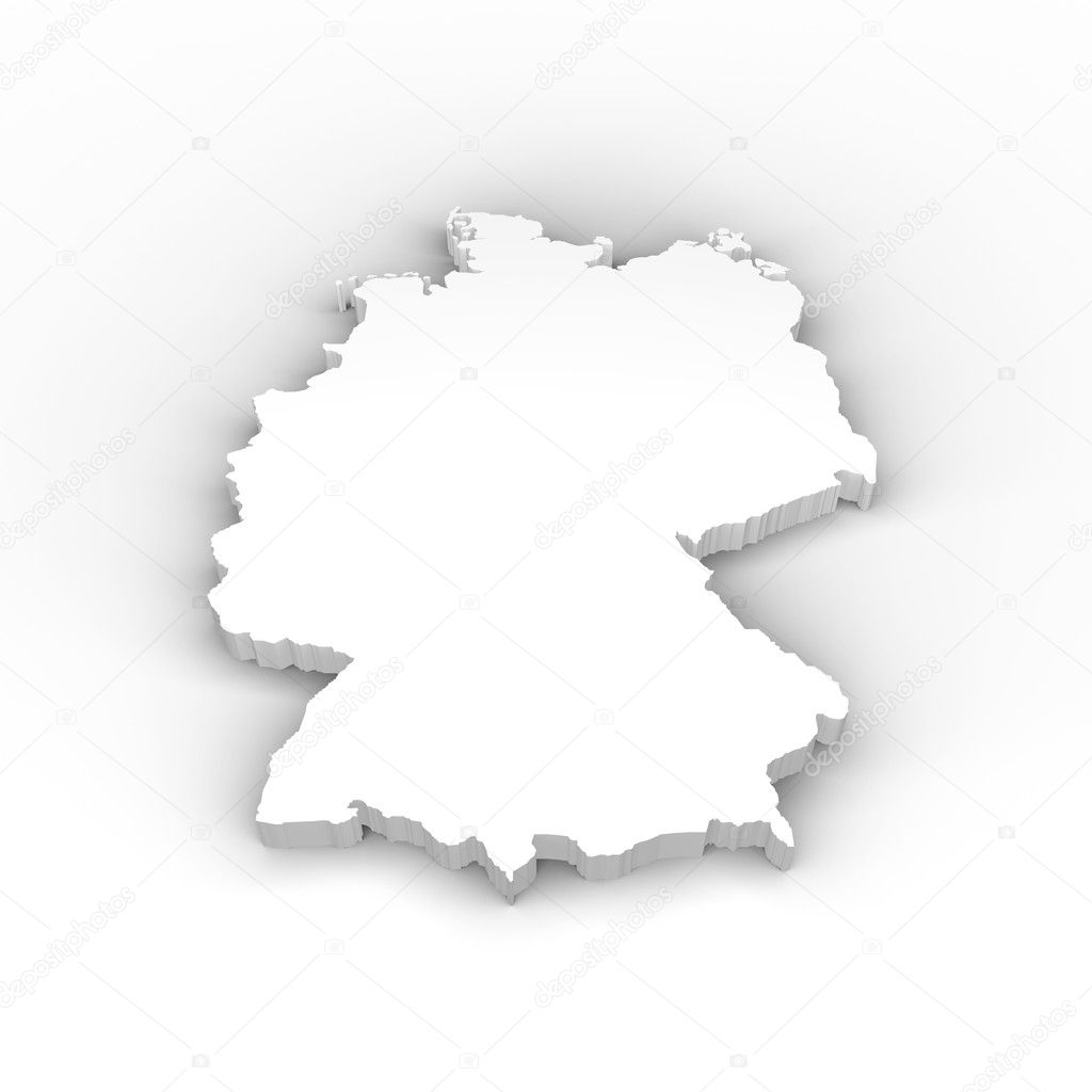 Mapa niemiec - niemcy