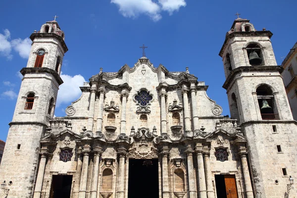 stock image Havana cathedral