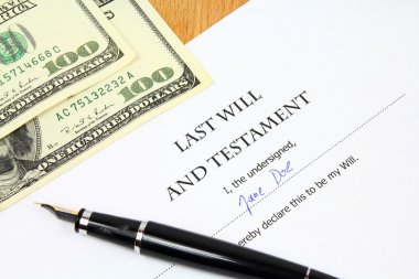 Last will clipart