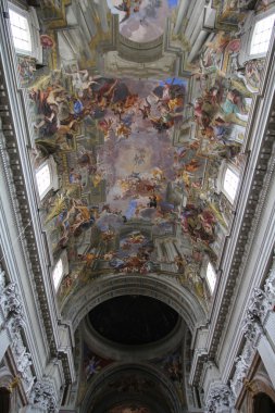 Rome - Baroque church clipart