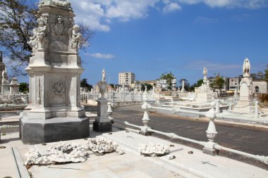 Havana cemetery clipart