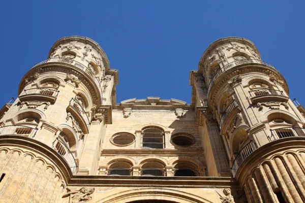 Malaga cathedral — Stock Photo, Image