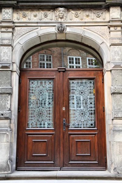 Drzwi Gdańsk — Zdjęcie stockowe