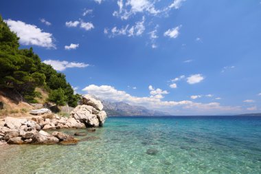 Mediterranean Sea, Croatia clipart