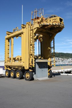 Container crane clipart