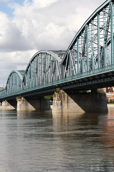 Мост Висла, Польша — стоковое фото