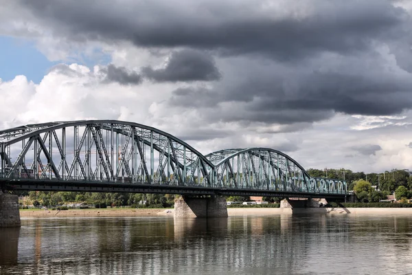 Truss bridge — Stockfoto