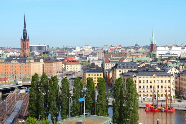 Stockholmer Stadt — Stockfoto