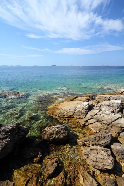 Kroatische Küste - murter — Stockfoto
