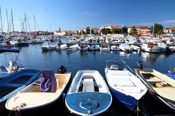 Porec marina in Croazia — Foto Stock