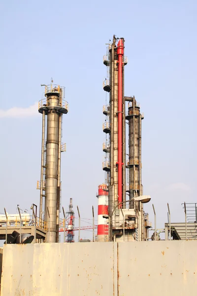 Industriella raffinaderier — Stockfoto